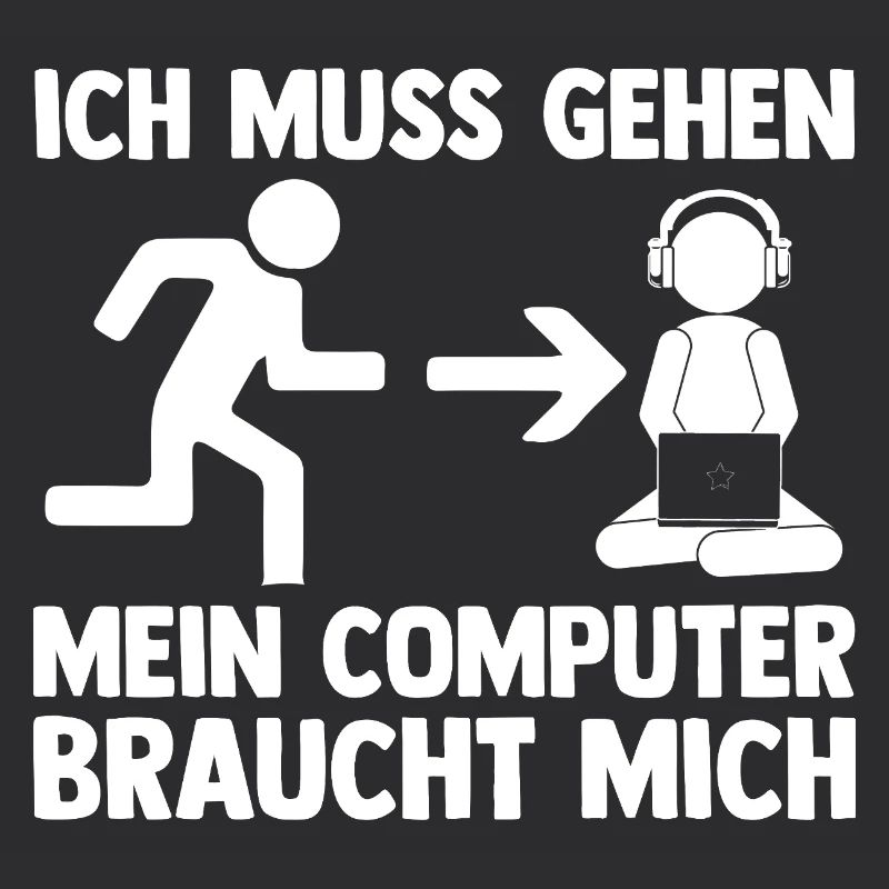 Computer Zocker Programmierer Administrator Gamer