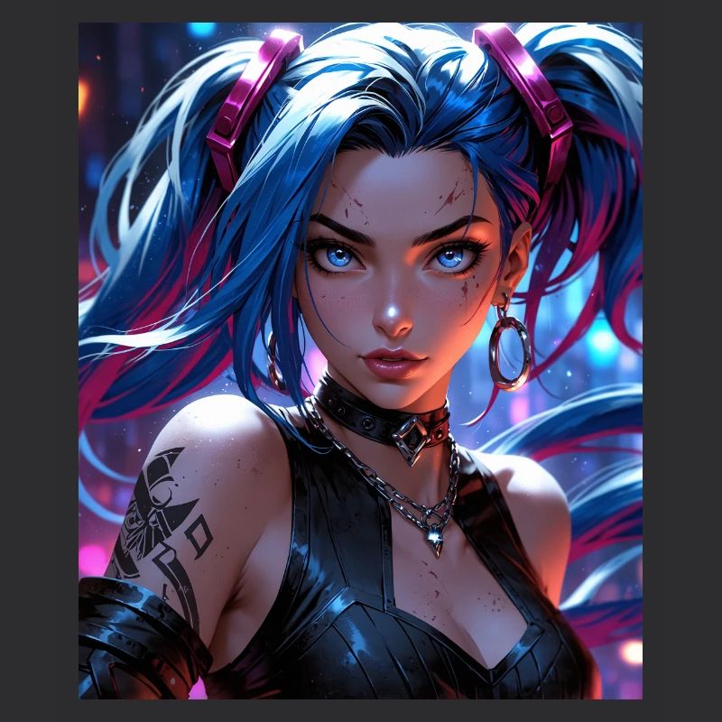 Anime-Mädchen