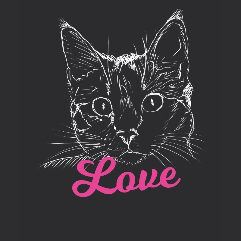 Amour de chat visage chats chats aiment les chats chat