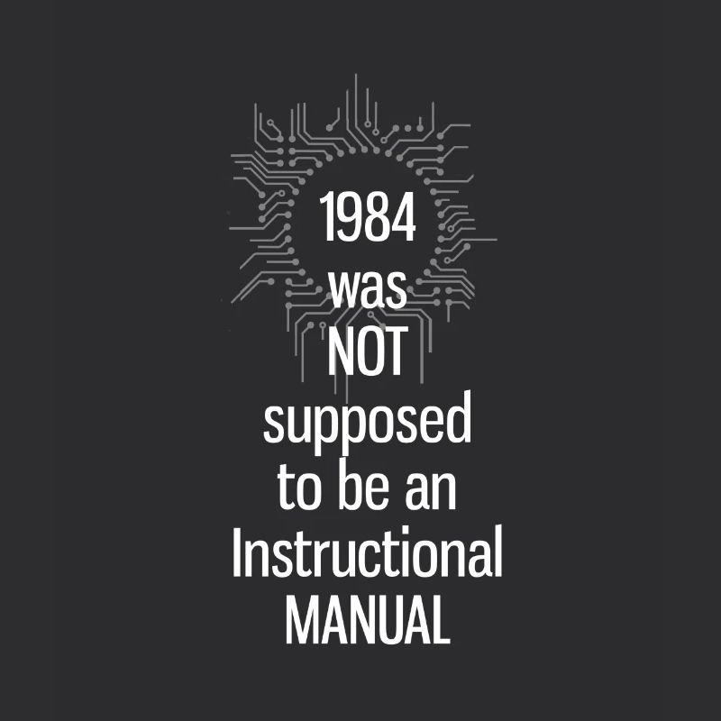 nerd 1984 platine programmateur cpu surveillance ge