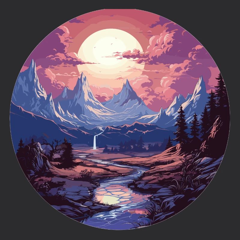 Paysage - Illustration