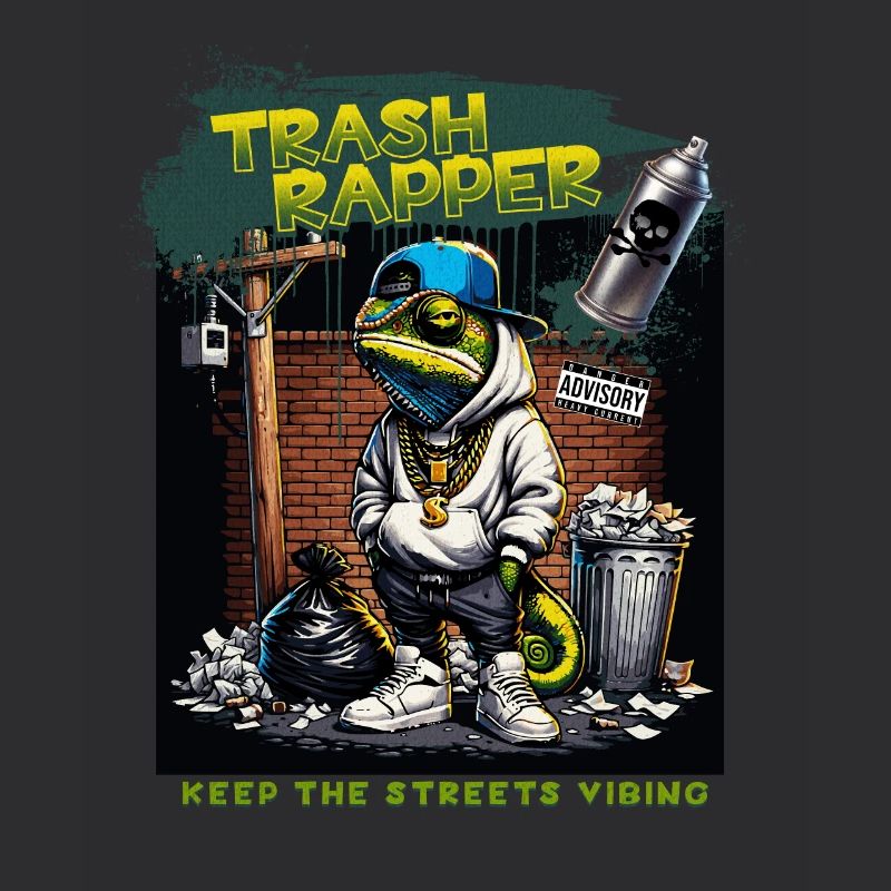 TRASH RAPPER Eidechse