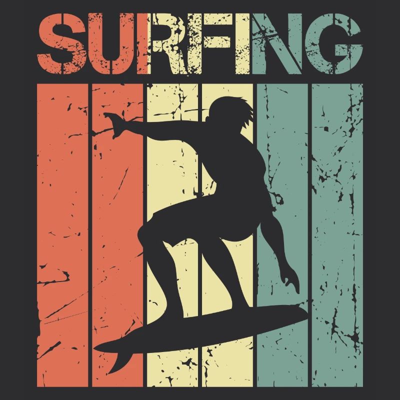 Planche de surf vintage