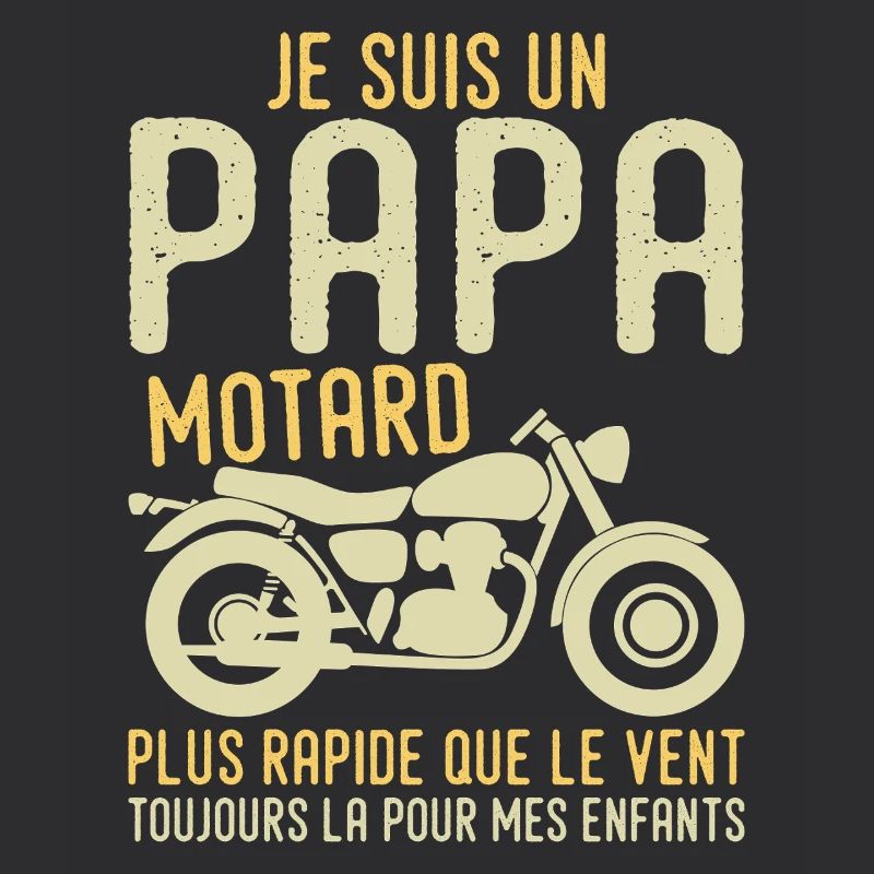 Biker Papa, Motorrad, Vatertagsgeschenk