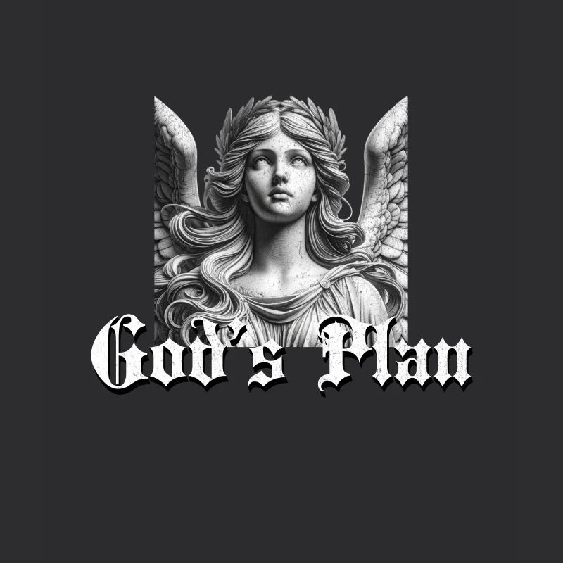 God's Plan Engelstatue - Gottes Plan