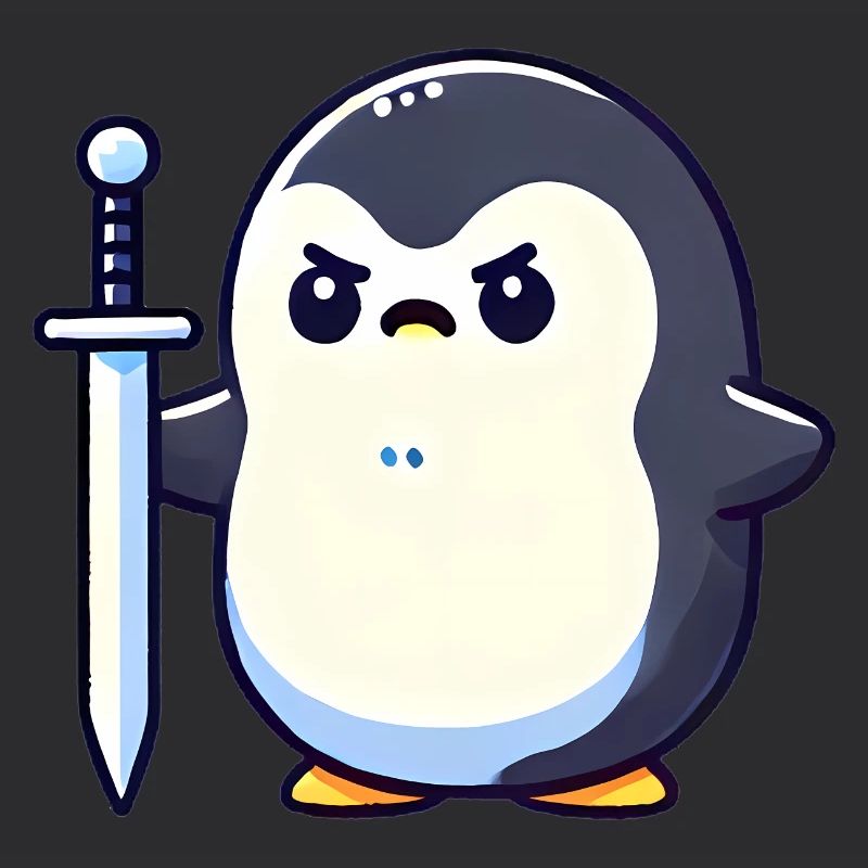 Tiny Penguin Warrior