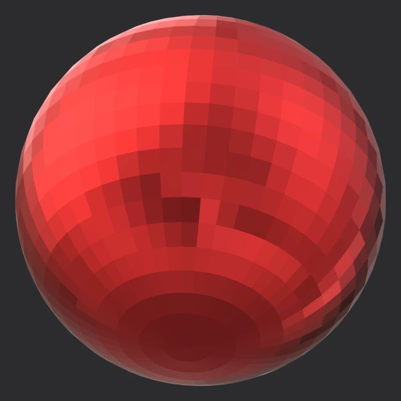 Sphère rouge