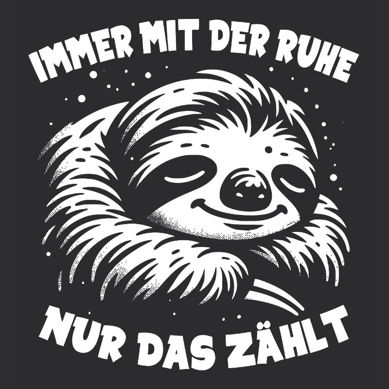 Faultier cool nur keinen Stress immer mit der Ruhe