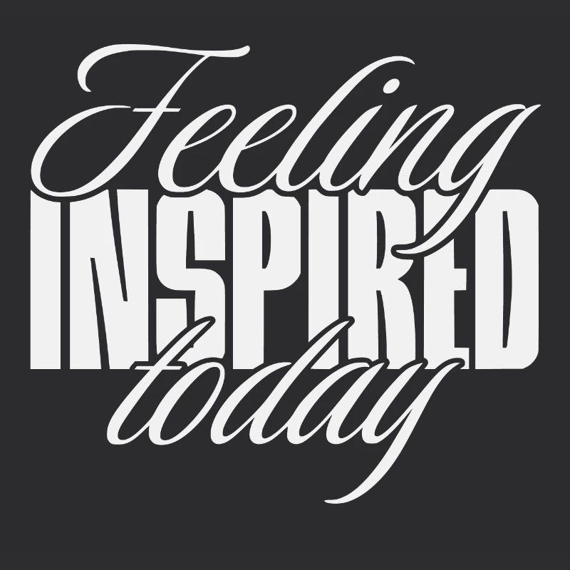 Feeling inspired today