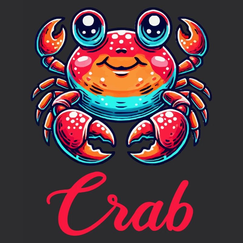 Bande dessinée de crabe