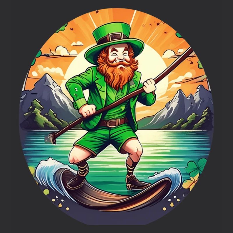 Planche à pagaie Shamrock Shamrock de la Saint-Patrick