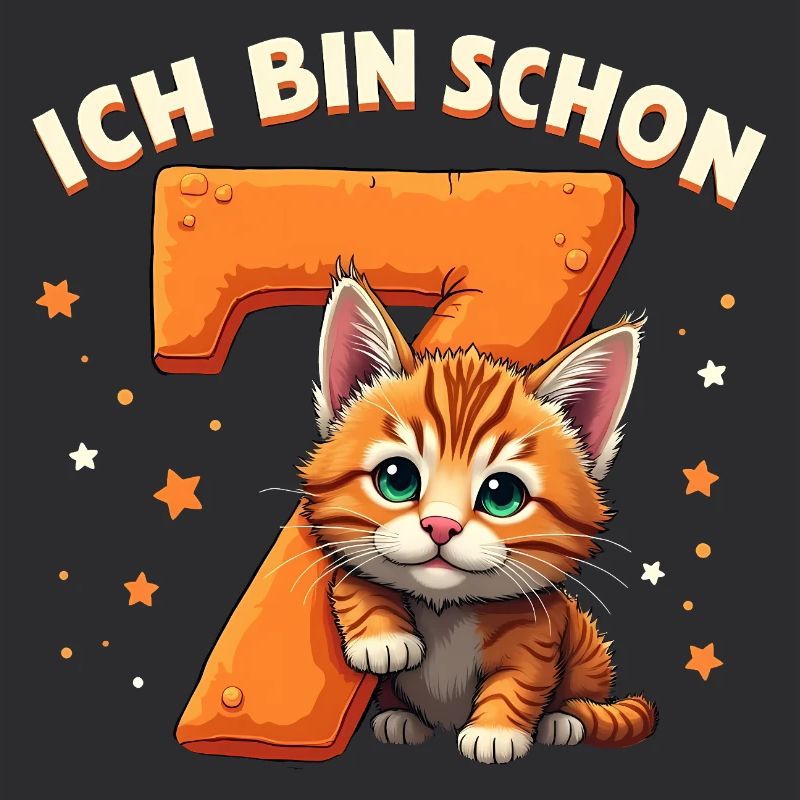7. Geburtstag - Ich bin schon 7 Jahre