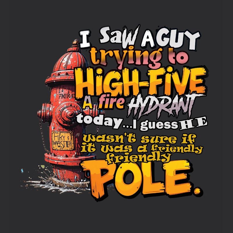 High Five an einem Hydranten