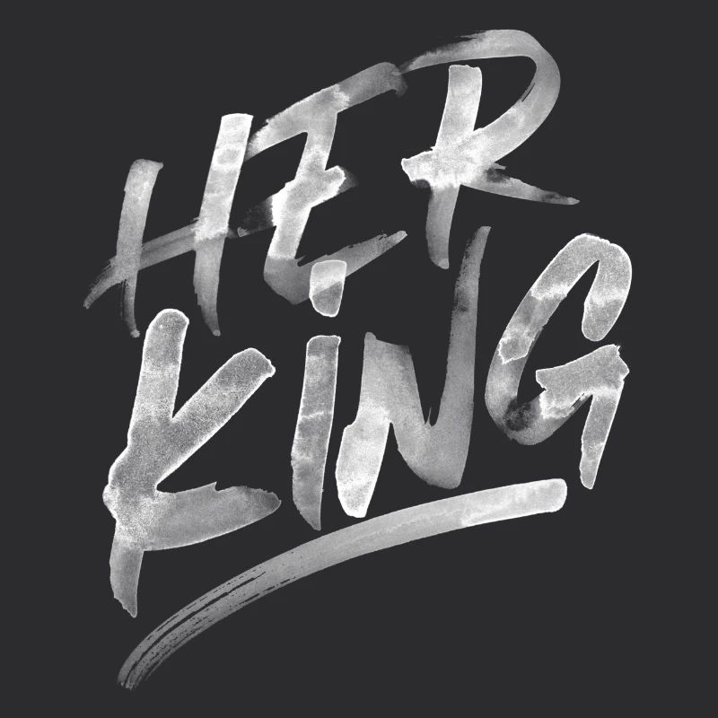 Her King Splash - White