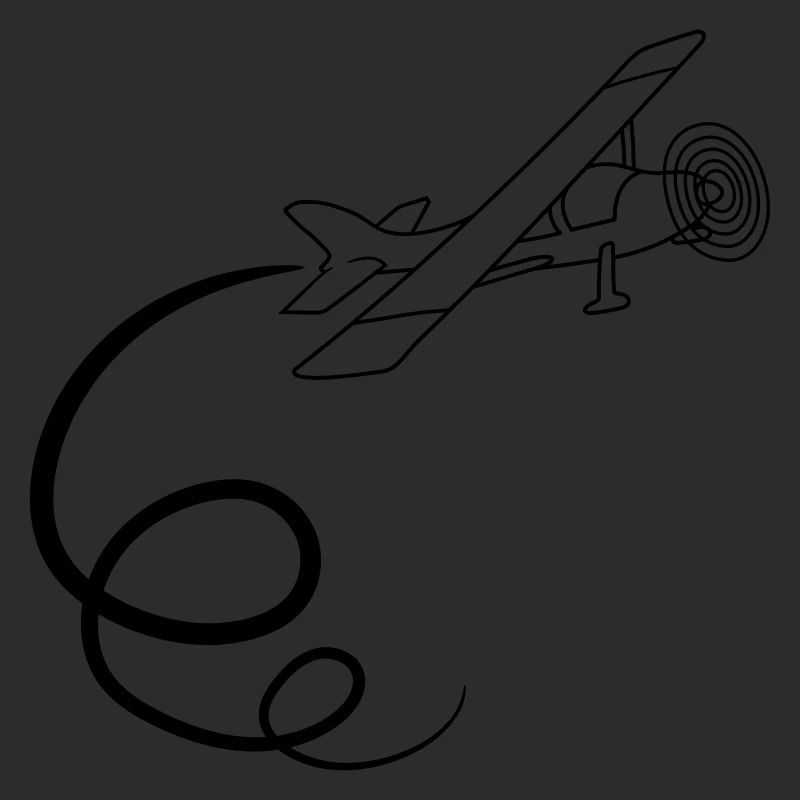 looping kunstflug kunstflieger propeller kleinflug