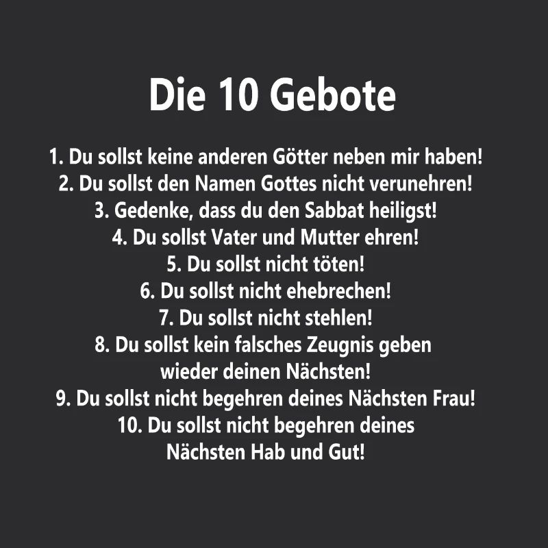 10 Commandments