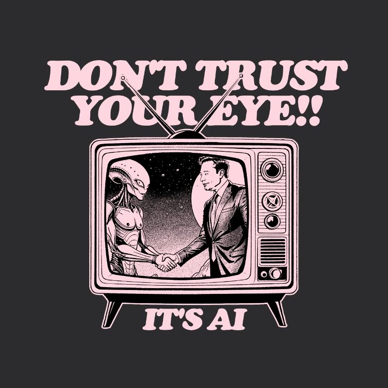 Dont' trust your Eye, it's AI !