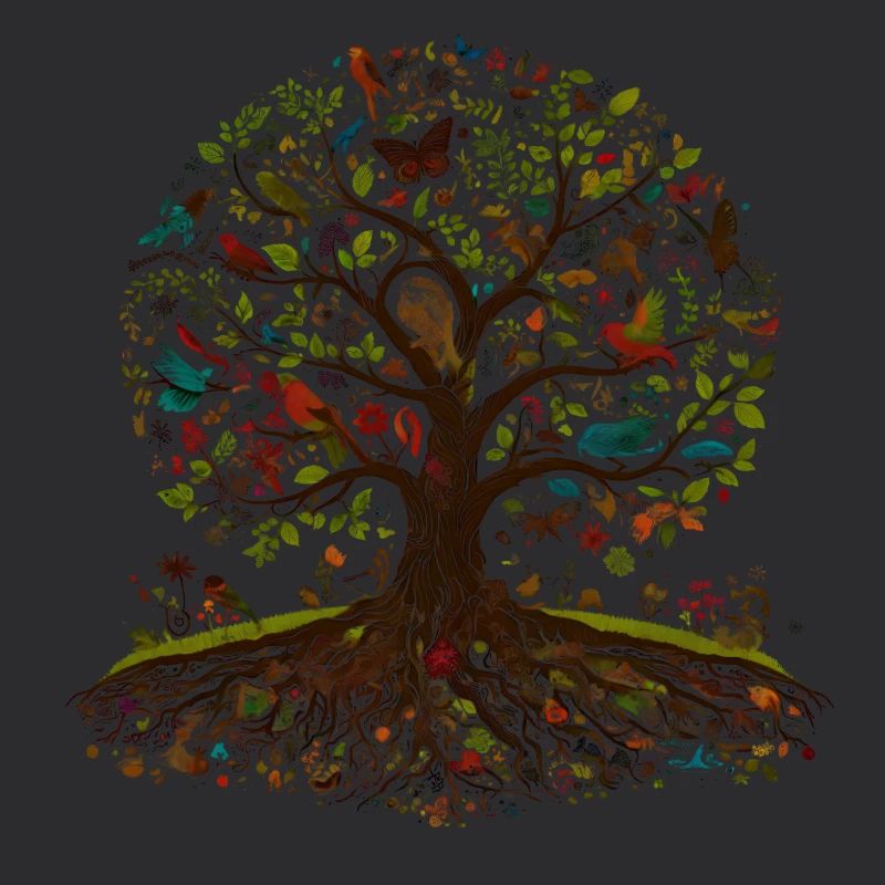 Lebendiger Lebensbaum