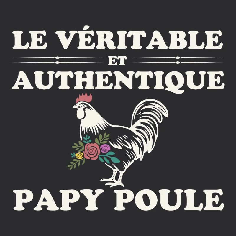 Die echte, authentische Papa-Henne