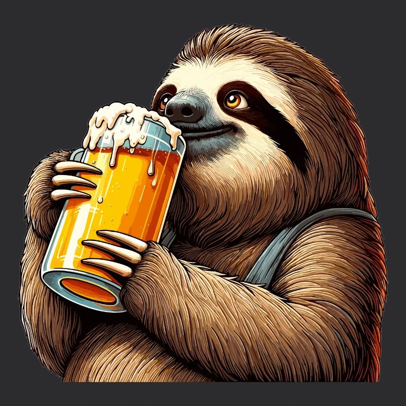 Bier Faultier Genuss Geschenk