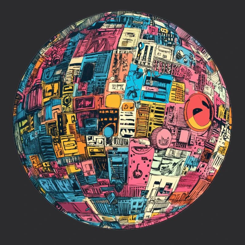 Retro-Future Sphere: Technicolor Vision!
