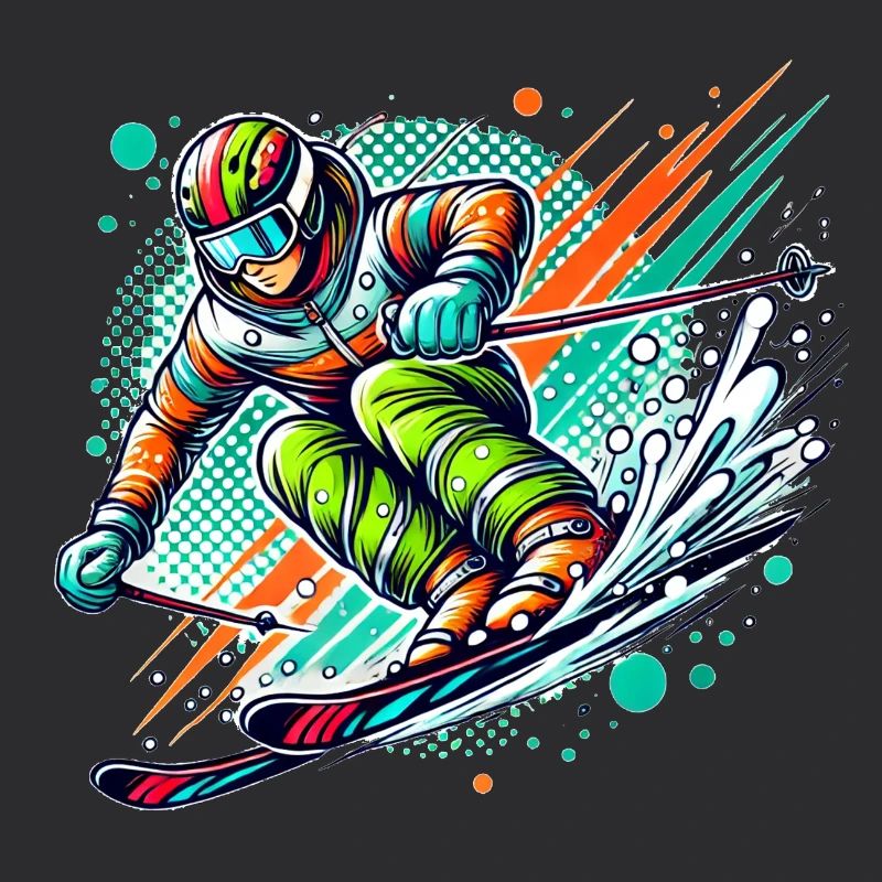 ski abfahrt