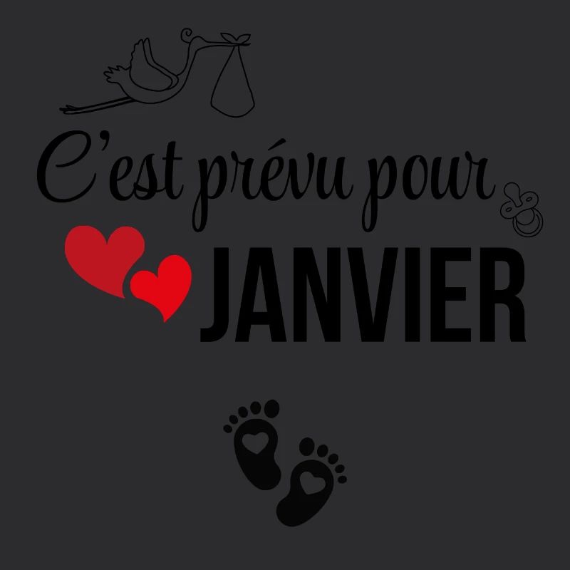 C’est prévu pour janvier - annonce de grossesse