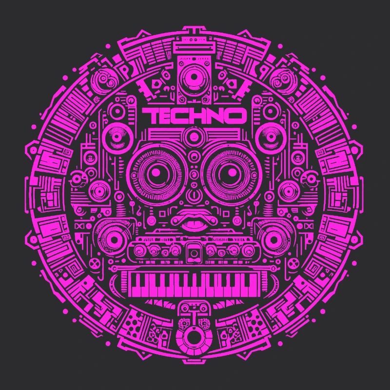 Techno Music Logo