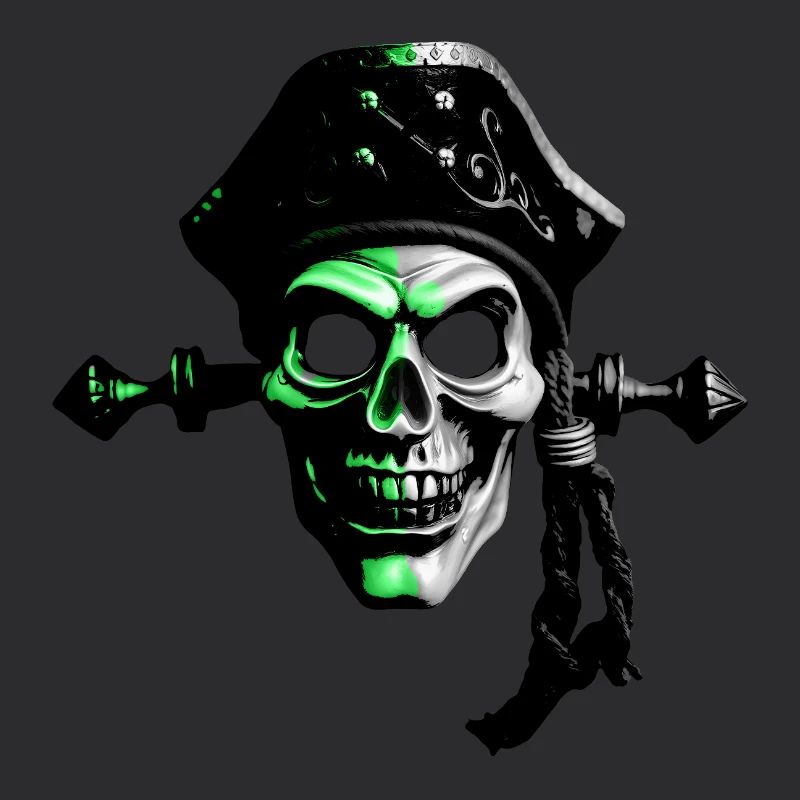 Pirat Comicart Green