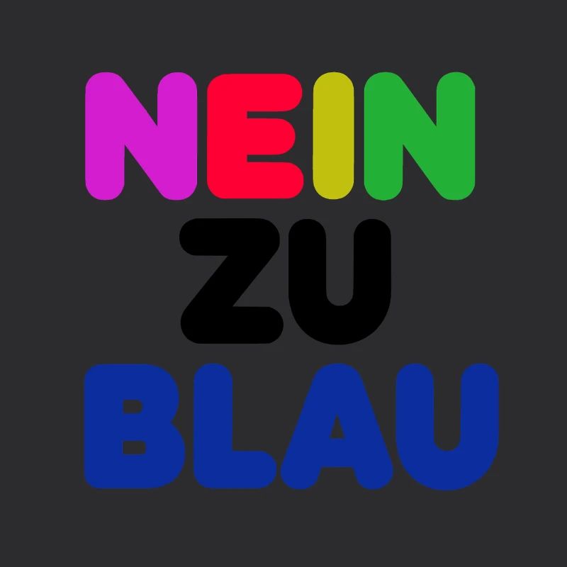 Nein zu blau 1