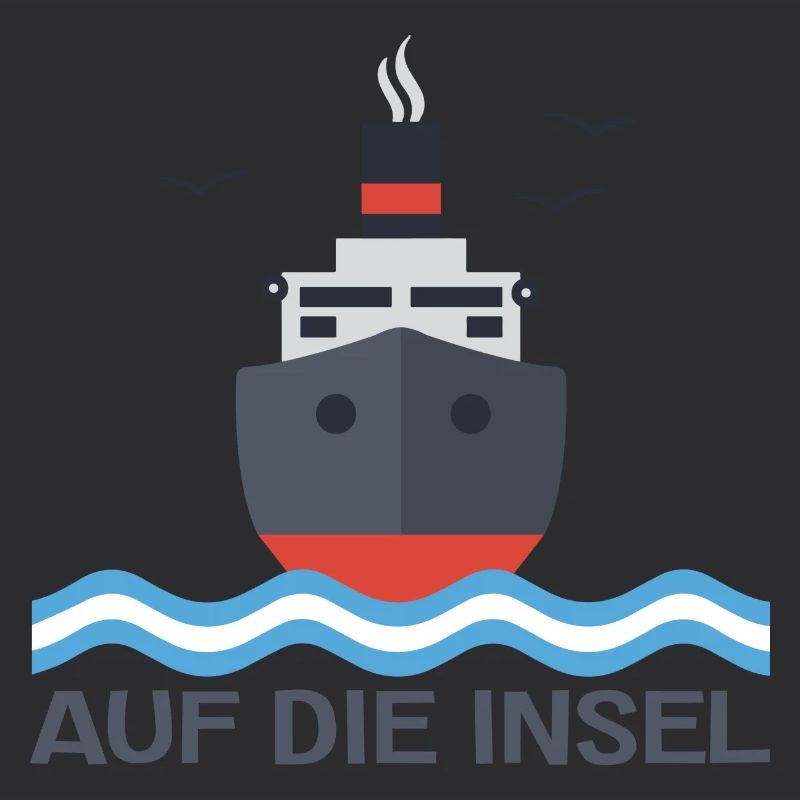 Auf die Insel