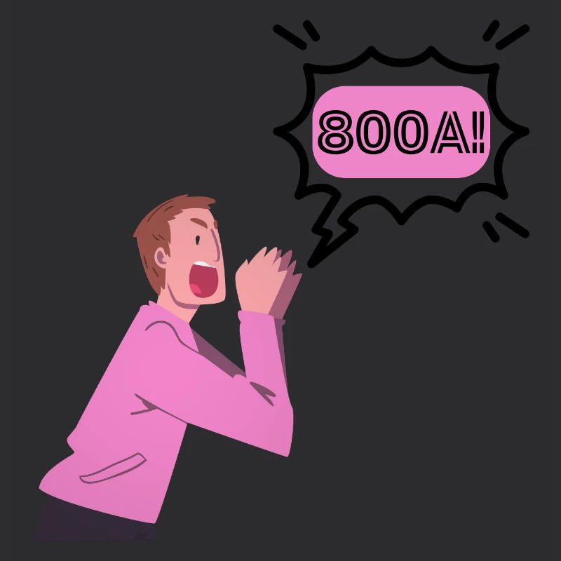 800A!