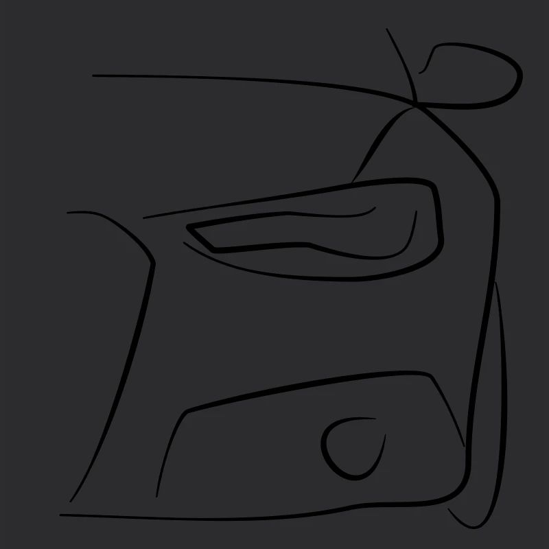 Auto Front Scheinwerfer Tribal