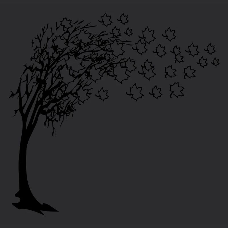 Herbst baum blätter