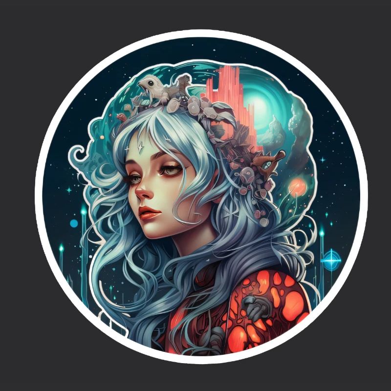 Sci Fi Fantasy Mädchen
