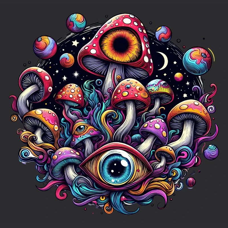Psychedelic Mushroom Magic