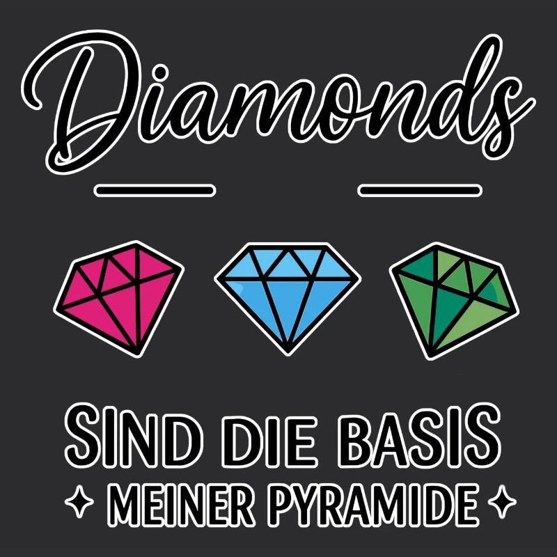 Les diamants sont la base de ma pyramide