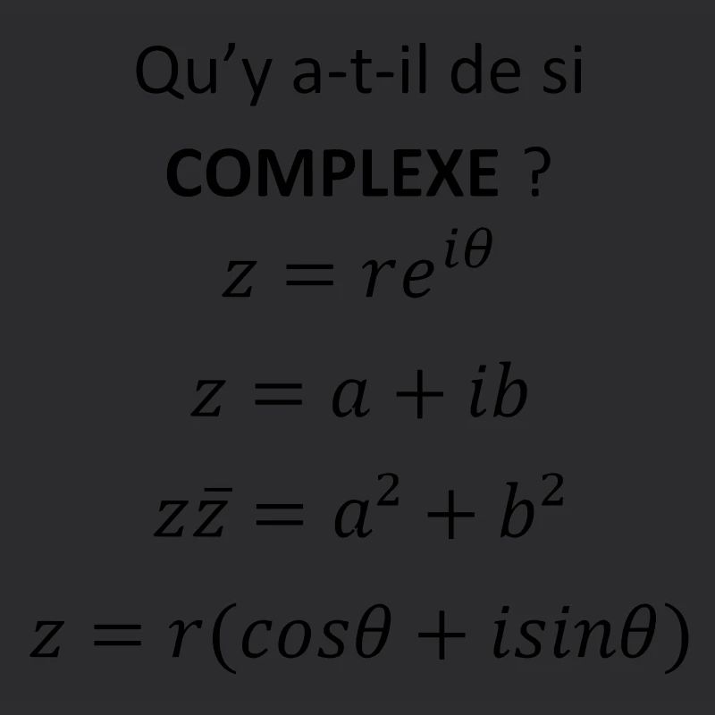 Nombres complexes
