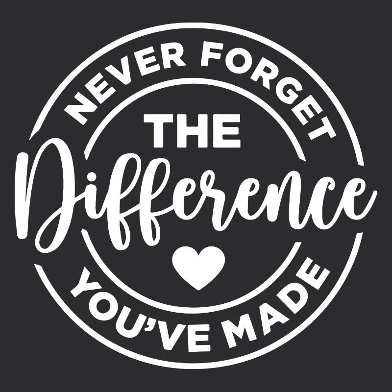 Never Forget the Difference