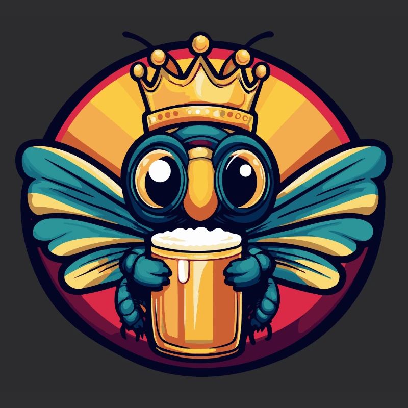 Libelle Bier Comic