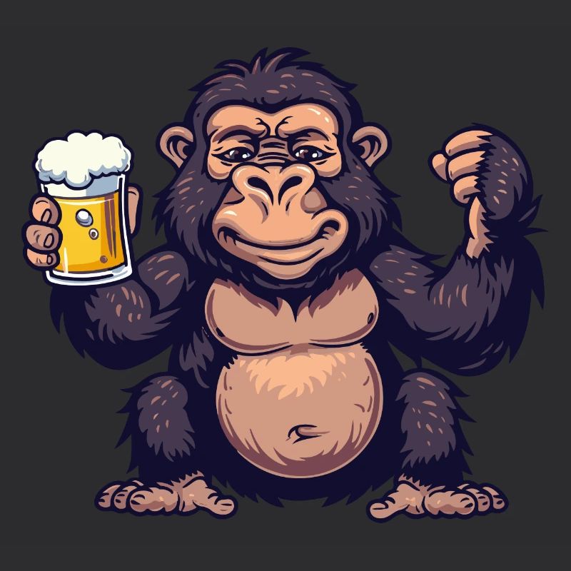 Gorilla Bier Comic Party