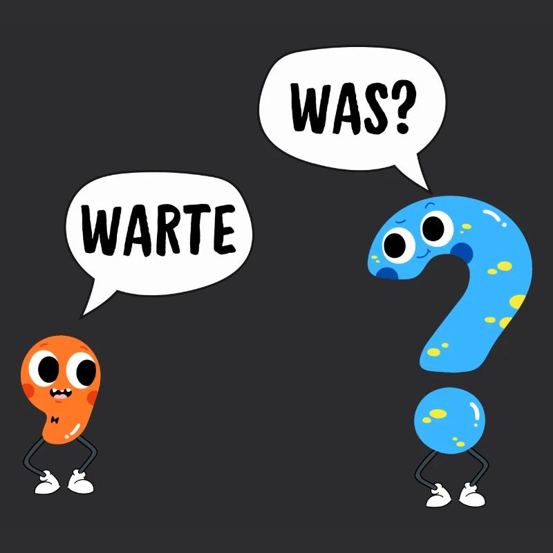 Wait, what? - Wait, what? - Comic punctuation marks