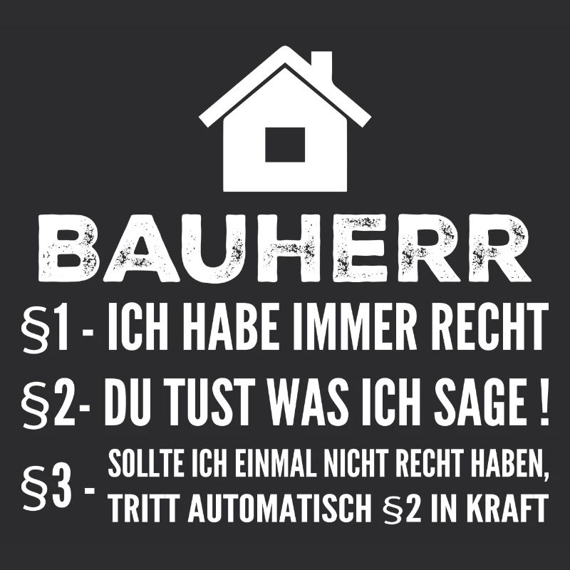 Chantier de construction de maison de constructeur cadeau amusant