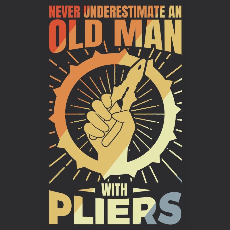 Old electronics technician