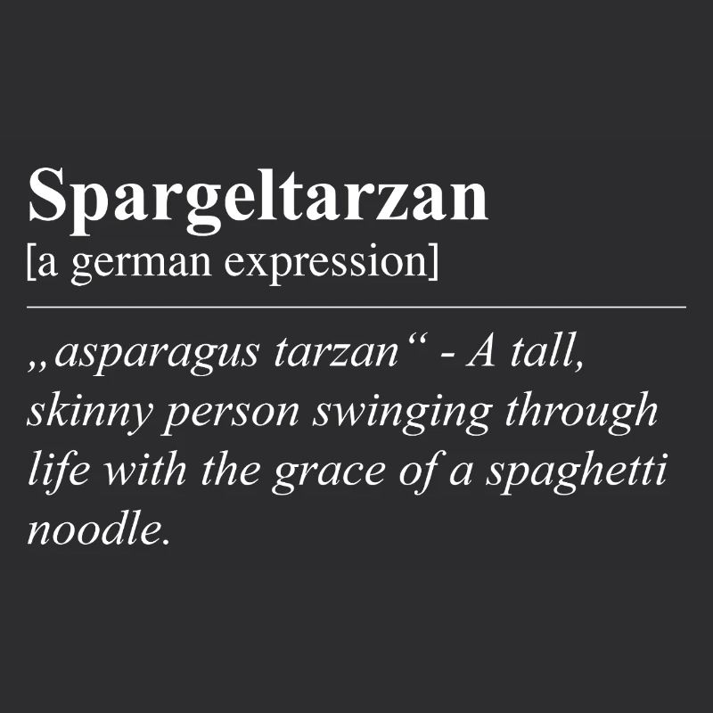 Asparagus Funny German Idiom