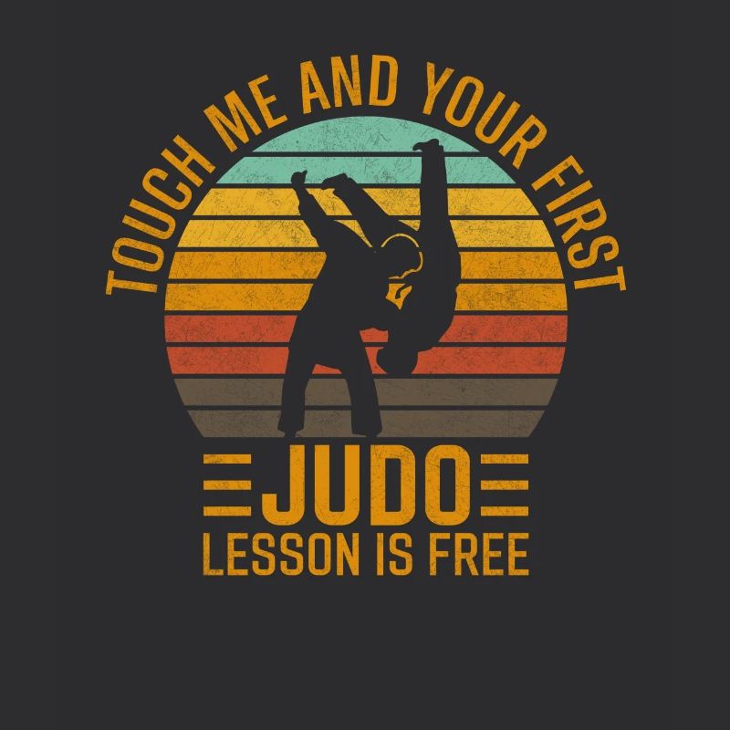 Touch me and your first Judo lesson is free