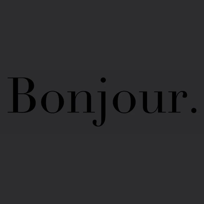 Bonjour