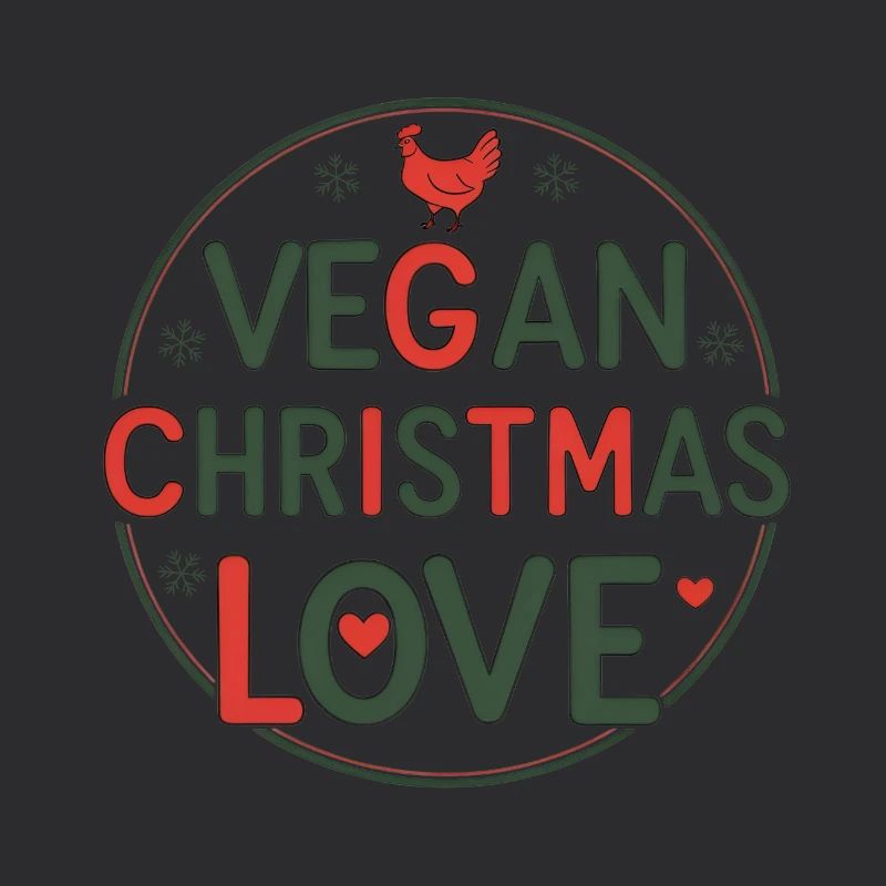 Amour de Noël végétalien – Statement Vegetarian
