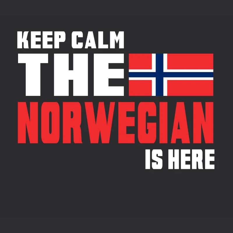 Keep Calm The Norwegian / Norway / Gift
