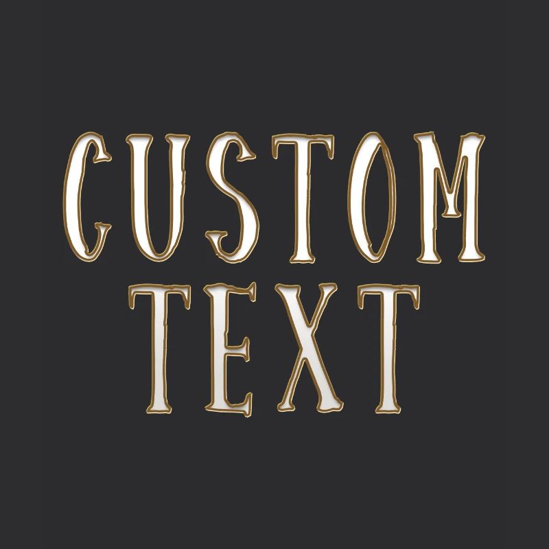 Custom text